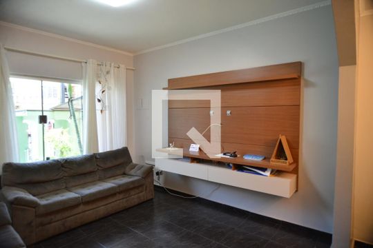 Sala de casa à venda com 3 quartos, 288m² em Vila Lucinda, Santo André