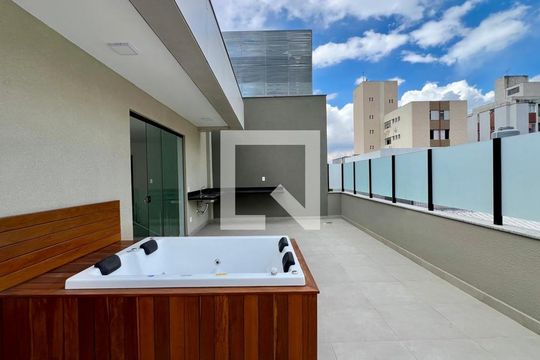 Terraço de apartamento para alugar com 2 quartos, 128m² em Santo Antônio, Belo Horizonte