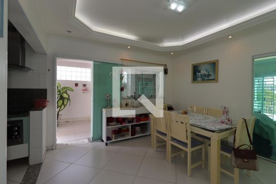 Sala de Jantar de casa à venda com 2 quartos, 250m² em Vila Valparaíso, Santo André