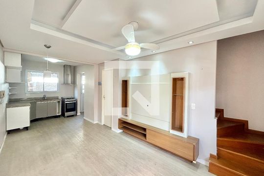 Sala de casa para alugar com 2 quartos, 85m² em Canudos, Novo Hamburgo