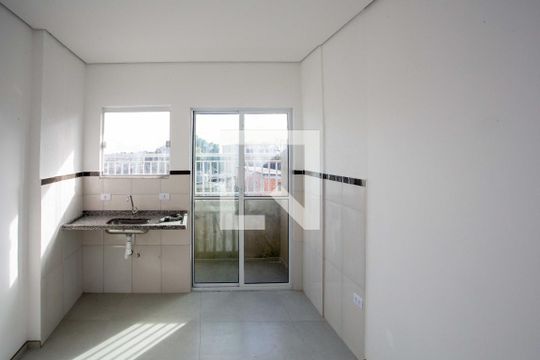 Sala/Cozinha de apartamento para alugar com 1 quarto, 43m² em Vila Clara, São Paulo