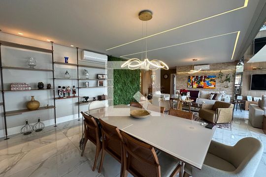 Sala de apartamento à venda com 3 quartos, 228m² em Alphaville Empresarial, Barueri