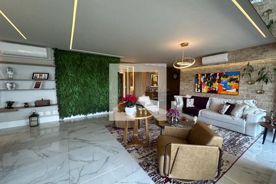 Sala de apartamento à venda com 3 quartos, 228m² em Alphaville Empresarial, Barueri