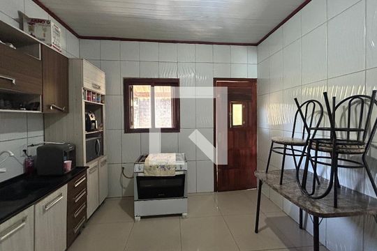 Cozinha de casa à venda com 3 quartos, 113m² em Canudos, Novo Hamburgo