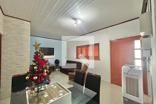 Sala de casa à venda com 3 quartos, 113m² em Canudos, Novo Hamburgo