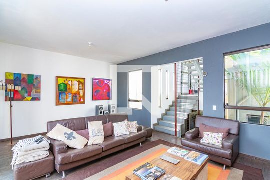Sala 2 de casa à venda com 4 quartos, 330m² em Santa Lúcia, Belo Horizonte