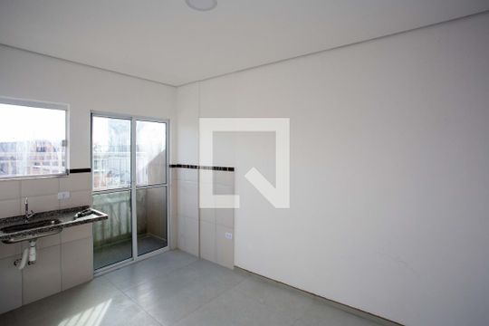 Sala/Cozinha de apartamento para alugar com 1 quarto, 36m² em Vila Clara, São Paulo