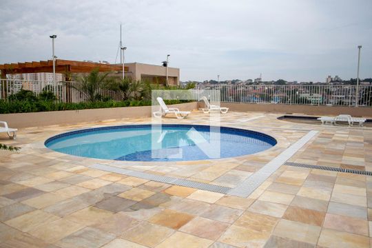 Piscina de apartamento à venda com 2 quartos, 42m² em Campanário, Diadema