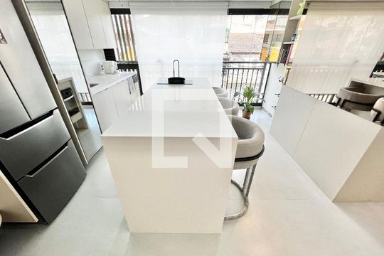 Sala/Cozinha de apartamento à venda com 2 quartos, 47m² em Parque Mandaqui, São Paulo