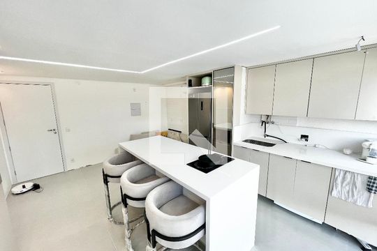 Sala/Cozinha de apartamento à venda com 2 quartos, 47m² em Parque Mandaqui, São Paulo