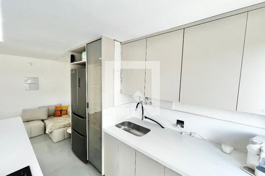 Sala/Cozinha de apartamento à venda com 2 quartos, 47m² em Parque Mandaqui, São Paulo