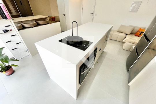 Sala/Cozinha de apartamento à venda com 2 quartos, 47m² em Parque Mandaqui, São Paulo
