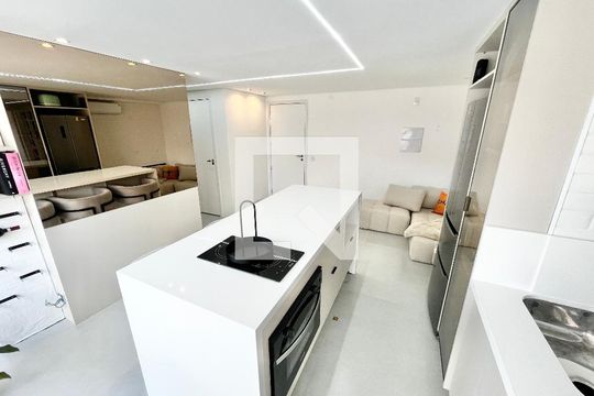 Sala/Cozinha de apartamento à venda com 2 quartos, 47m² em Parque Mandaqui, São Paulo