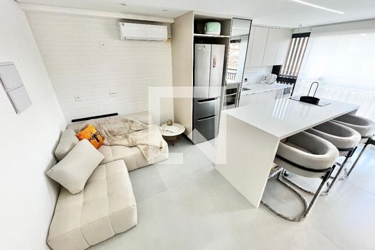 Sala/Cozinha de apartamento à venda com 2 quartos, 47m² em Parque Mandaqui, São Paulo