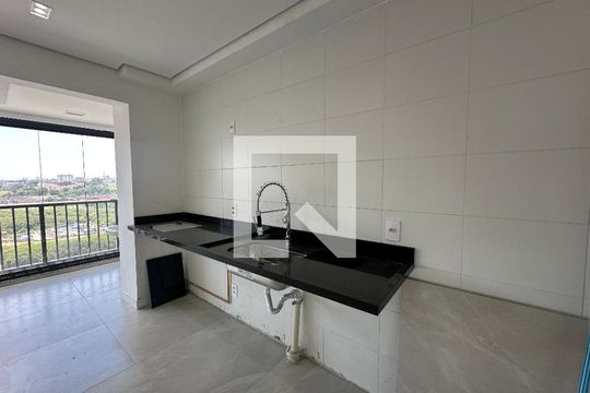 Cozinha de apartamento à venda com 2 quartos, 48m² em Nova Aldeinha, Barueri