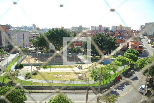 Vista da Sala de apartamento para alugar com 2 quartos, 58m² em Dos Casa, São Bernardo do Campo