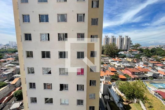 Vista da Sala de apartamento à venda com 2 quartos, 33m² em Jardim Celeste, São Paulo