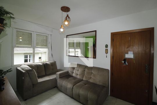Sala de apartamento à venda com 2 quartos, 54m² em Vila Ipiranga, Porto Alegre