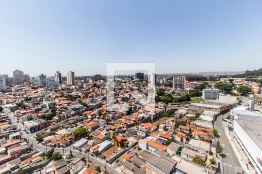Vista da Suíte de apartamento à venda com 2 quartos, 60m² em Centro, Barueri