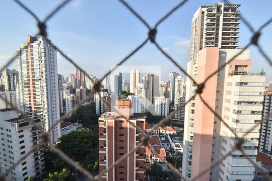 Varanda da sala de apartamento à venda com 3 quartos, 230m² em Jardim Vila Mariana, São Paulo