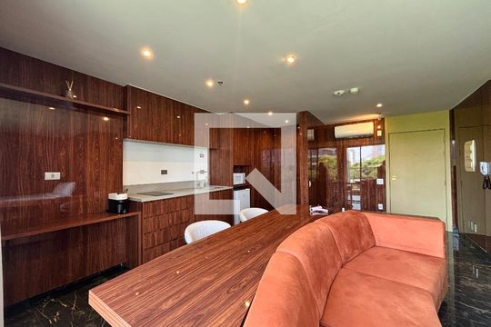 Studio de kitnet/studio para alugar com 1 quarto, 50m² em Vila Olímpia, São Paulo