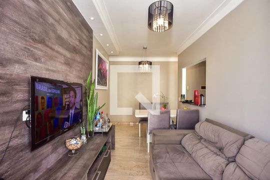 Sala de apartamento para alugar com 2 quartos, 51m² em Fazenda Morumbi, São Paulo