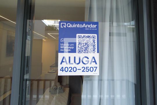 Plaquinha de apartamento à venda com 1 quarto, 25m² em Campo Belo, São Paulo