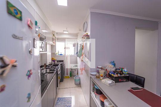 Cozinha de apartamento à venda com 2 quartos, 41m² em Vila Silvia, São Paulo