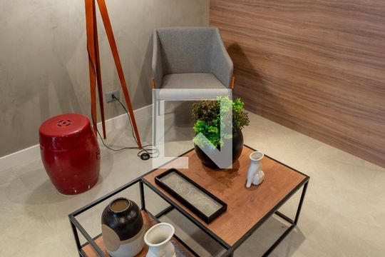 Área comum de kitnet/studio para alugar com 1 quarto, 26m² em Perdizes, São Paulo