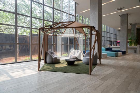 Área comum - Lounge de kitnet/studio à venda com 1 quarto, 22m² em Paraíso, São Paulo
