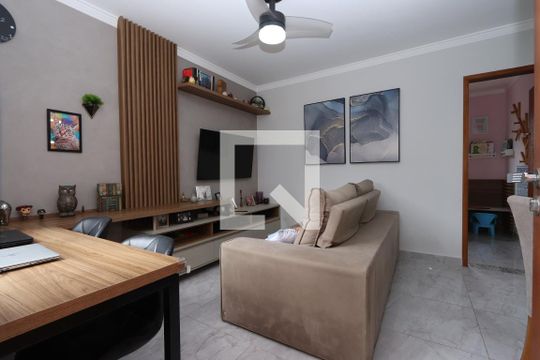 Sala de apartamento à venda com 2 quartos, 60m² em Chácara Mafalda, São Paulo