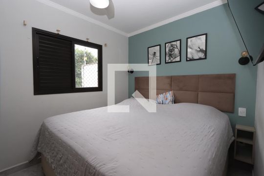 Suíte de apartamento à venda com 2 quartos, 60m² em Chácara Mafalda, São Paulo