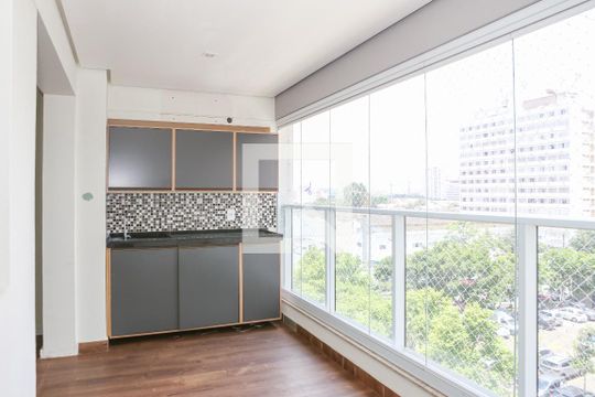 Sala e Sacada de apartamento à venda com 1 quarto, 50m² em Vila Leopoldina, São Paulo