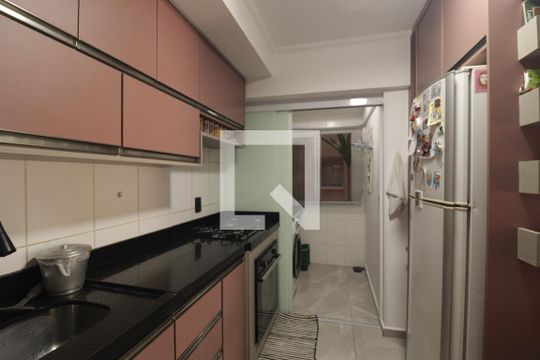 Cozinha de apartamento à venda com 2 quartos, 64m² em Vila Nova Jundiainopolis, Jundiaí