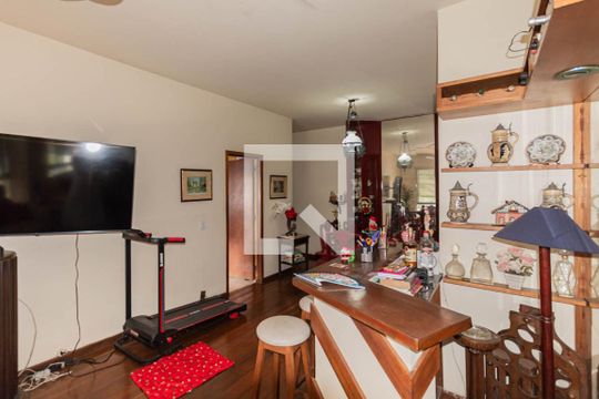 Sala de apartamento à venda com 3 quartos, 120m² em Grajaú, Rio de Janeiro