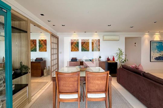 Sala  de apartamento à venda com 3 quartos, 130m² em Jardim Dom Bosco, São Paulo