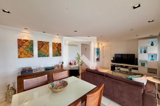 Sala  de apartamento à venda com 3 quartos, 130m² em Jardim Dom Bosco, São Paulo