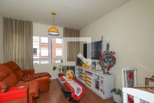 Sala de apartamento à venda com 2 quartos, 50m² em Parque Santa Fé, Porto Alegre
