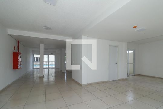 Área comum - Salão de festas de apartamento para alugar com 2 quartos, 50m² em Parque Santa Fé, Porto Alegre