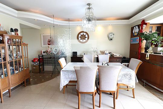 Sala de Jantar de apartamento à venda com 3 quartos, 138m² em Três Figueiras, Porto Alegre