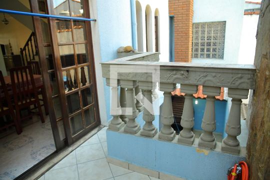 Varanda da Sala  de casa à venda com 4 quartos, 241m² em Bairro dos Casa, São Bernardo do Campo