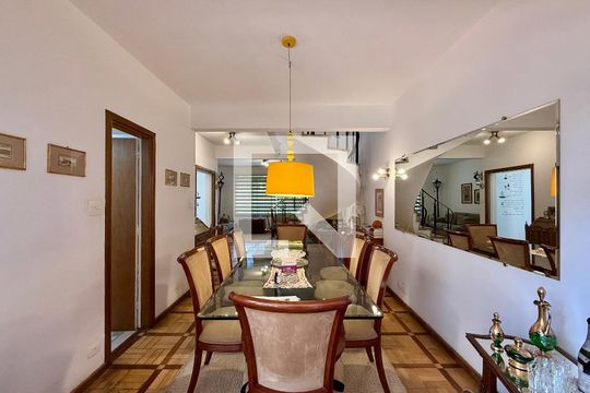 Sala de casa para alugar com 3 quartos, 188m² em Brooklin, São Paulo