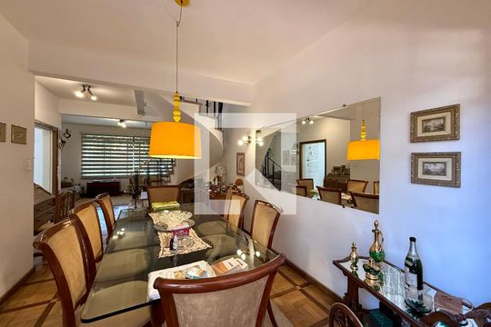 Sala de casa para alugar com 3 quartos, 188m² em Brooklin, São Paulo