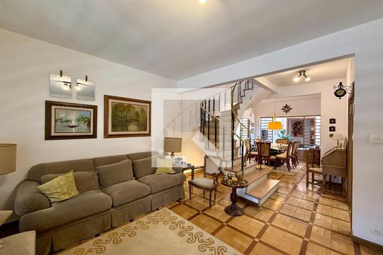 Sala  de casa para alugar com 3 quartos, 188m² em Brooklin, São Paulo