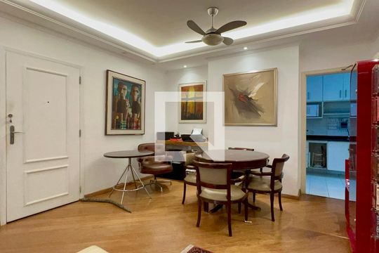 Sala de Jantar de apartamento à venda com 3 quartos, 133m² em Boaçava, São Paulo
