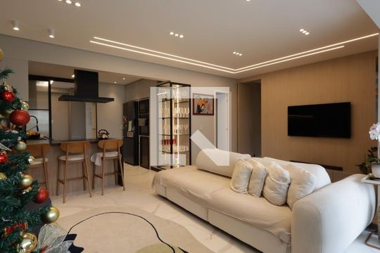 Sala de apartamento à venda com 3 quartos, 125m² em Vila Andrade, São Paulo