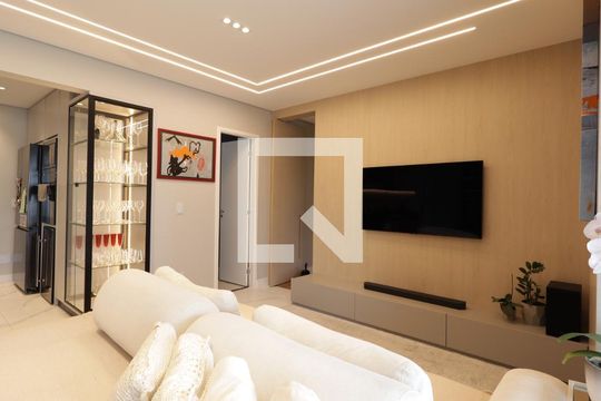 Sala de apartamento à venda com 3 quartos, 125m² em Vila Andrade, São Paulo