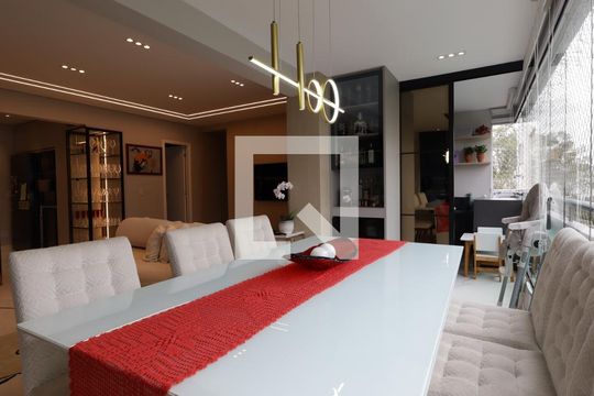 Varanda gourmet de apartamento à venda com 3 quartos, 125m² em Vila Andrade, São Paulo