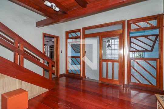 Sala Segundo piso de casa à venda com 3 quartos, 255m² em Jardim Lindóia, Porto Alegre