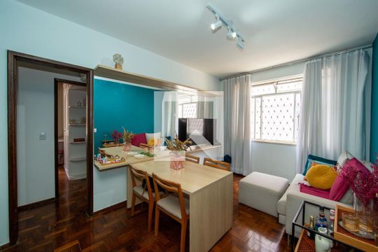 SALA de apartamento à venda com 3 quartos, 85m² em Cruzeiro, Belo Horizonte